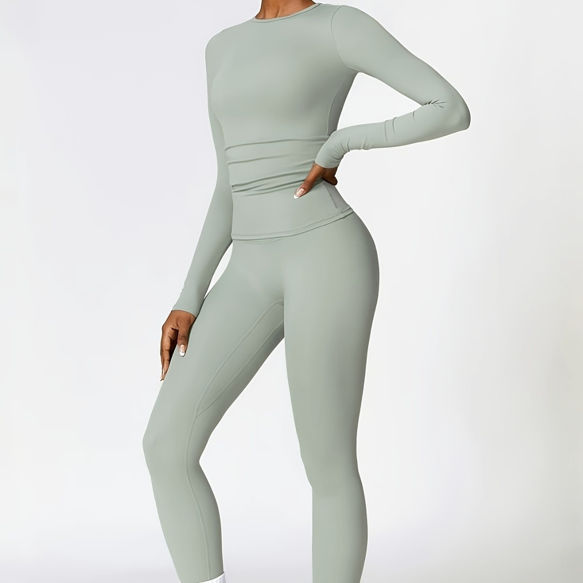 Tight-fitting yoga suit slim l - Winter Clothing For reseña y precio