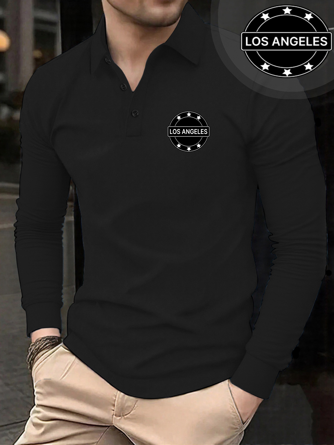 Los Angeless Star Printed Men  - Winter Clothing English reseña y precio