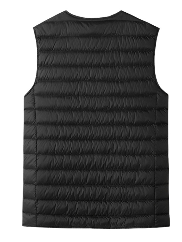 2023 New Winter V-Neck Men's V - Padded Vest Gilet reseña y precio