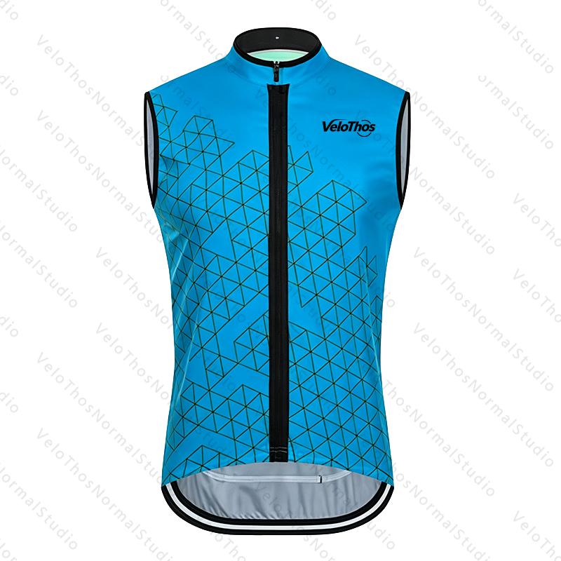 VeloThos Men's Sleeveless Cycl - Padded Vest Gilet reseña y precio
