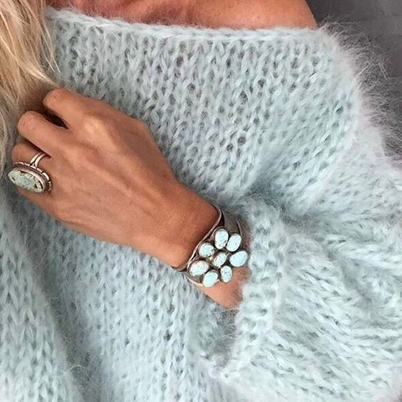 2024 Mohair Sweater Women's Eu - Winter Clothing Amazon reseña y precio