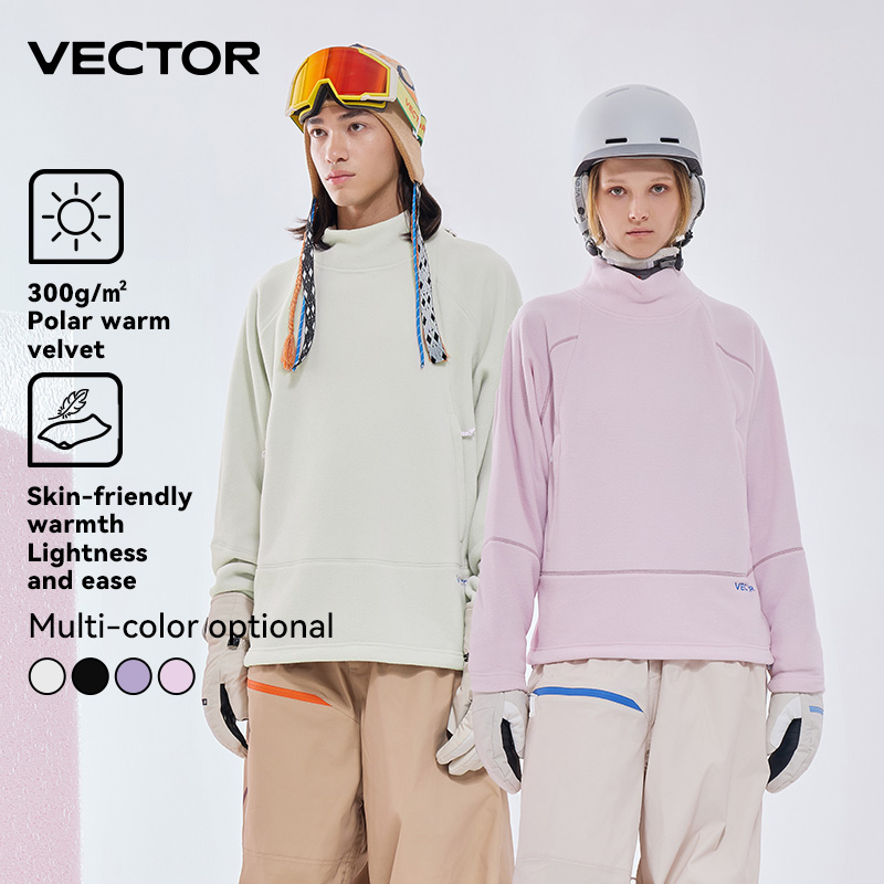 VECTOR Fleece Jacket Woman Men - Winter Clothing Vector reseña y precio