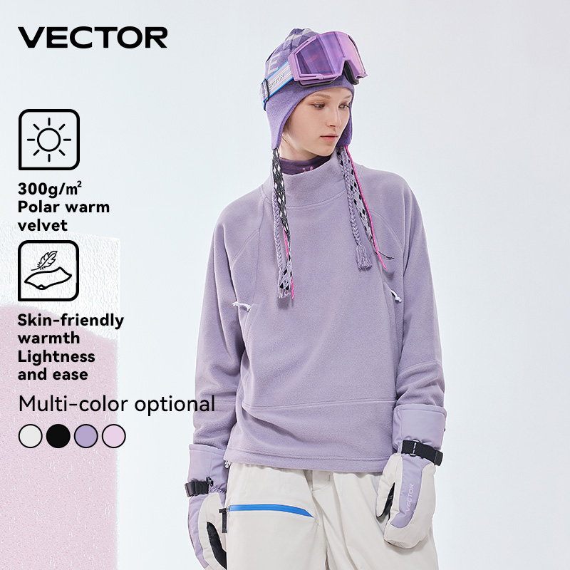 VECTOR Fleece Jacket Woman Men - Winter Clothing Vector reseña y precio