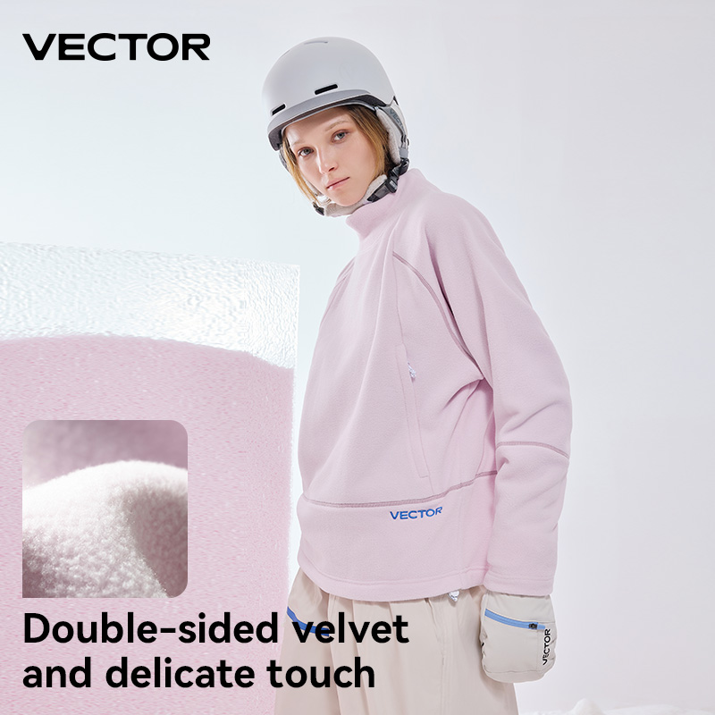 VECTOR Fleece Jacket Woman Men - Winter Clothing Vector reseña y precio