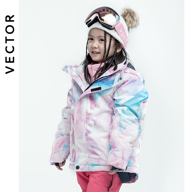 Children's Snowwear Outdoor Wa - Winter Clothing Vector reseña y precio