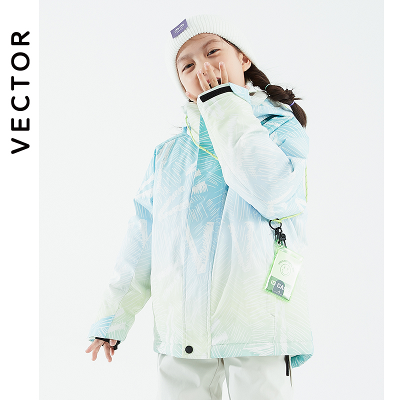 Children's Snowwear Outdoor Wa - Winter Clothing Vector reseña y precio