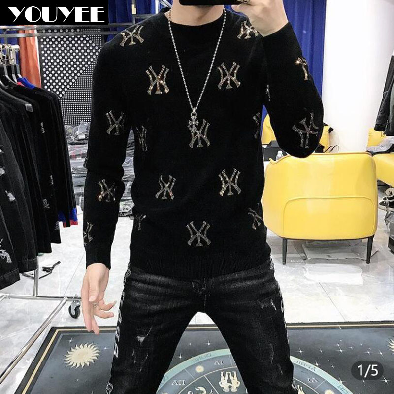 Men Sweater Casual Fashion Hot - Winter Clothing English reseña y precio