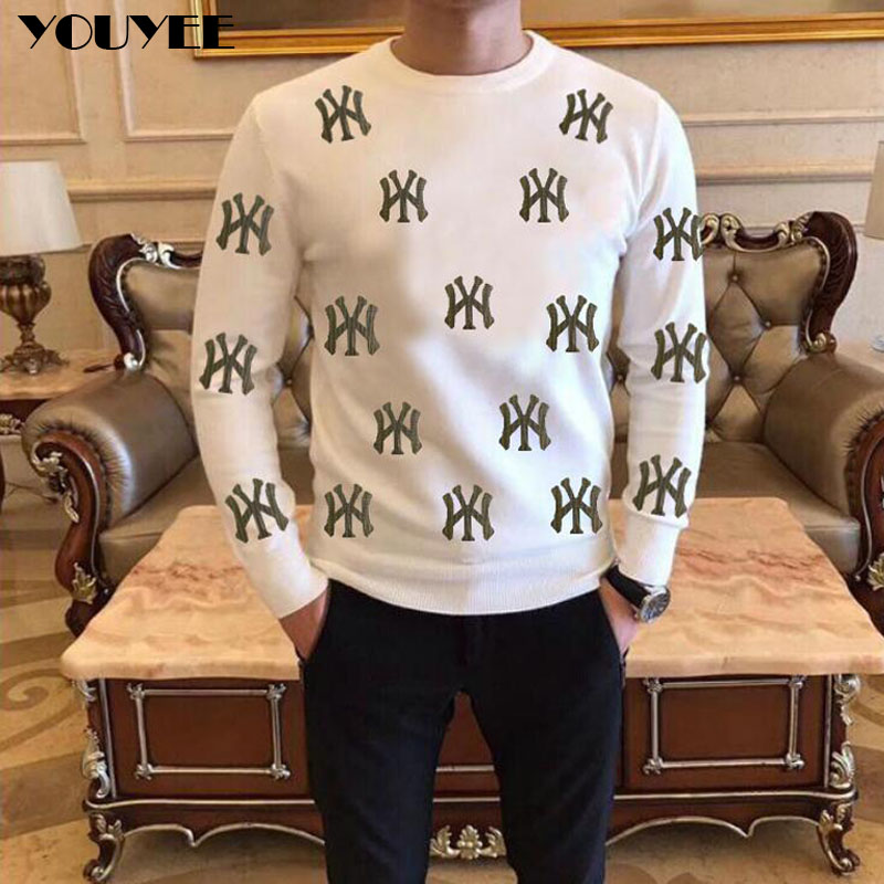 Men Sweater Casual Fashion Hot - Winter Clothing English reseña y precio