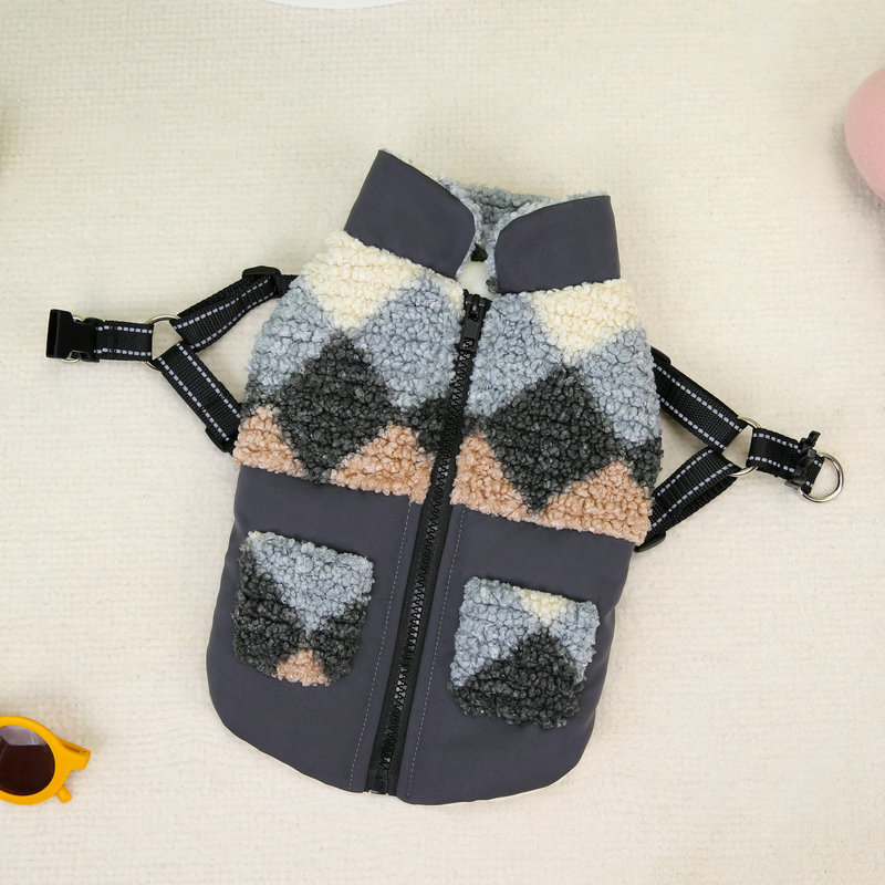 Pet clothes, chest straps, cro - Winter Clothing Amazon reseña y precio